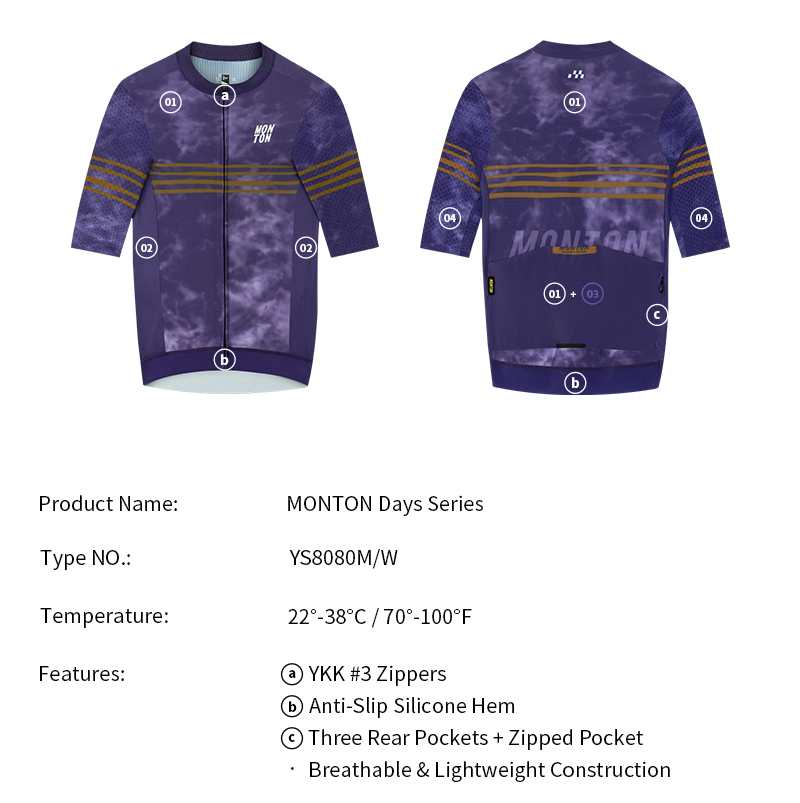 MENS JERSEY DAYS AZTEC PURPLE