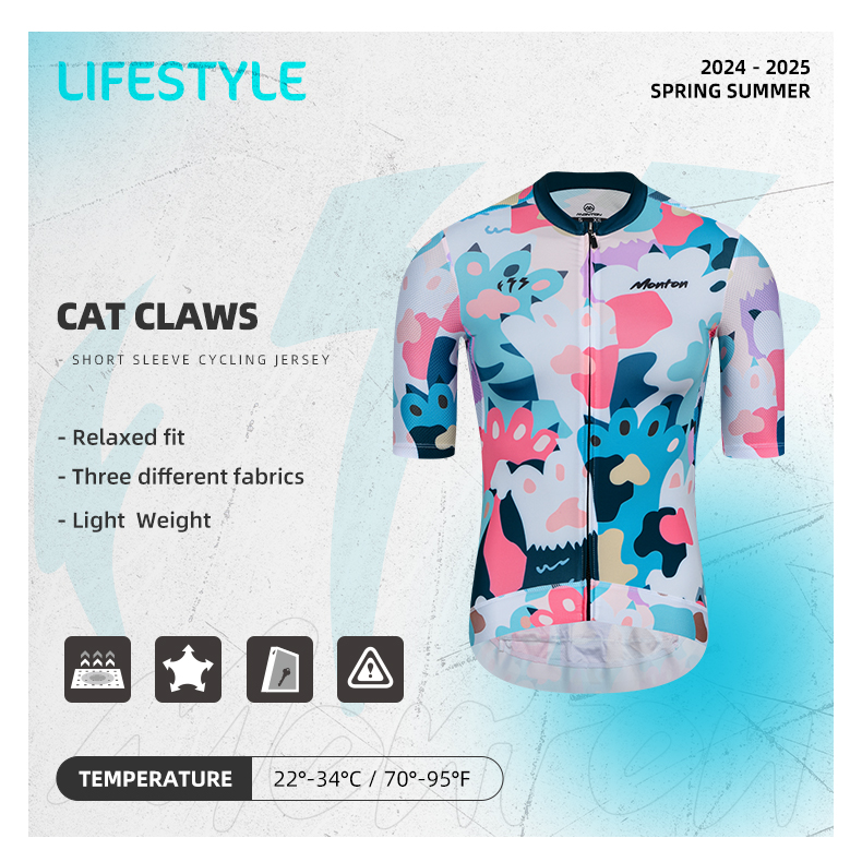 LIFESTYLE WOMENS JERSEY CAT CLAWS