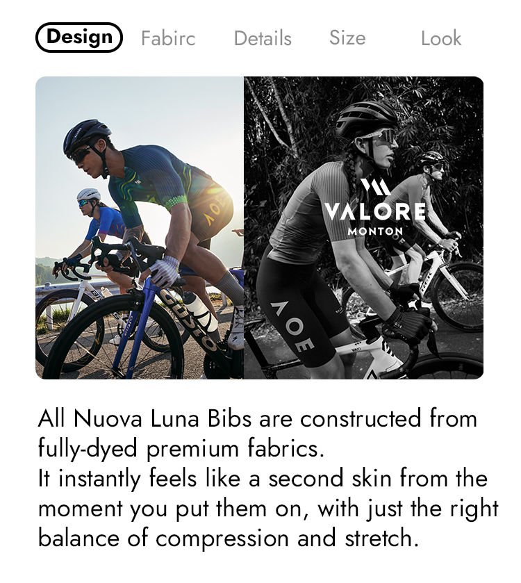 VALORE MONTON MENS BIB SHORTS NUOVA LUNA SERENE KHAKI