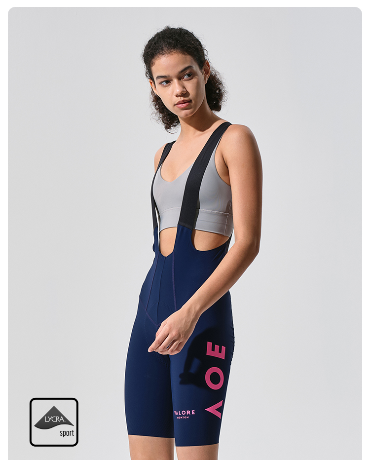 VALORE MONTON WOMENS BIB SHORTS NUOVA LUNA BLACK