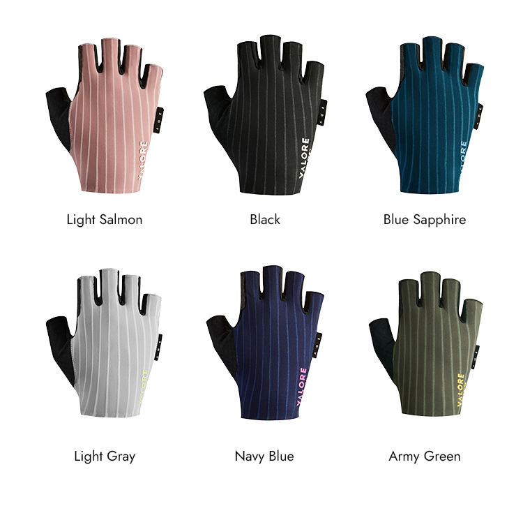 FINGERLESS CYCLING GLOVES VALORE MONTON ERA BLUE SAPPHIRE