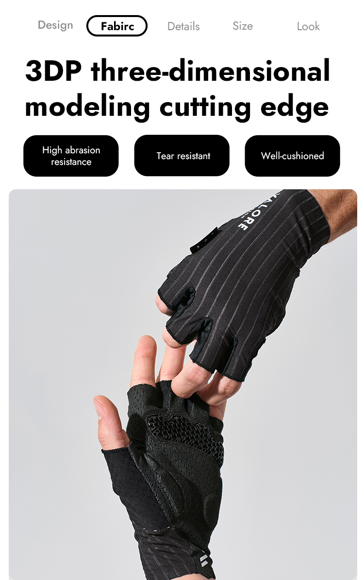 FINGERLESS CYCLING GLOVES VALORE MONTON ERA BLUE SAPPHIRE