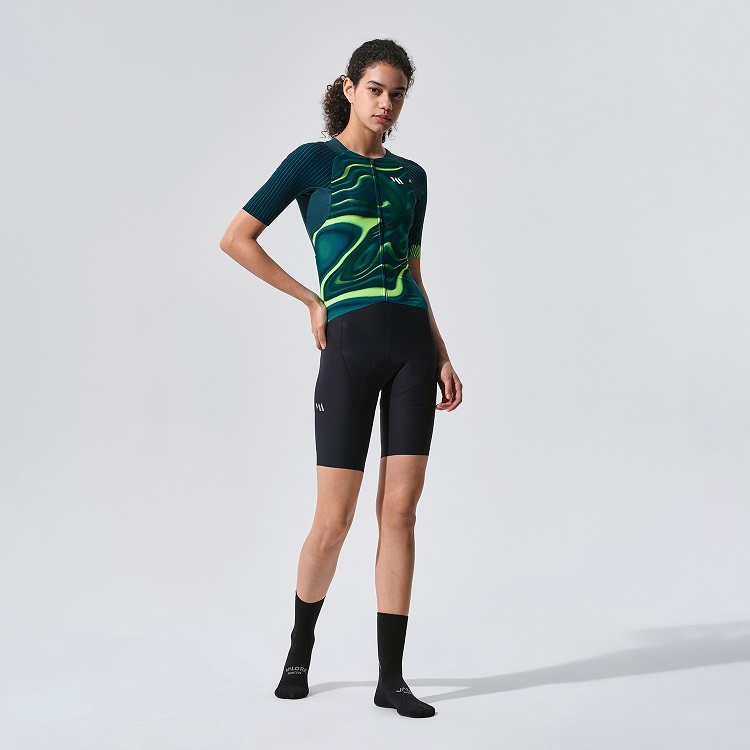 VALORE MONTON WOMENS JERSEY FLUIDITY DEEP TEAL