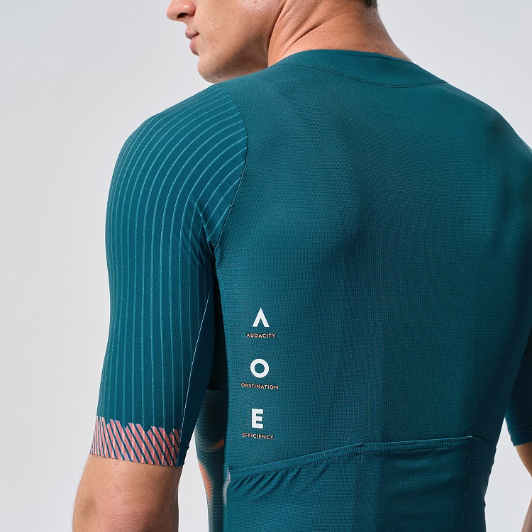 VALORE MONTON MENS JERSEY FLUIDITY TROPICAL RAINFOREST GREEN