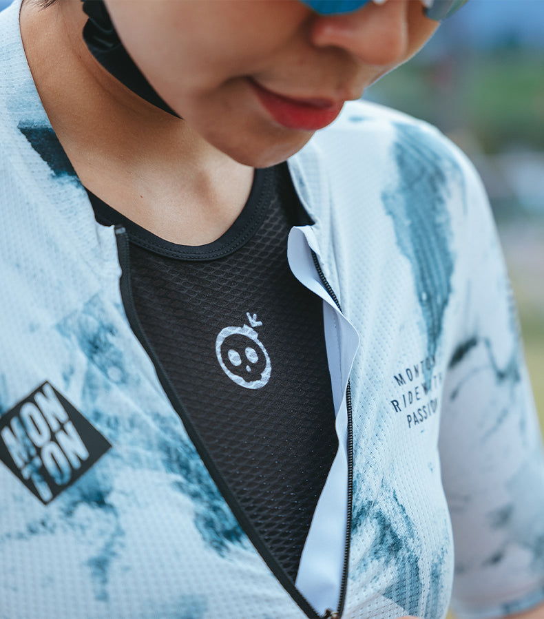 SKULL MONTON BLACK CYCLING BASE LAYER 2023