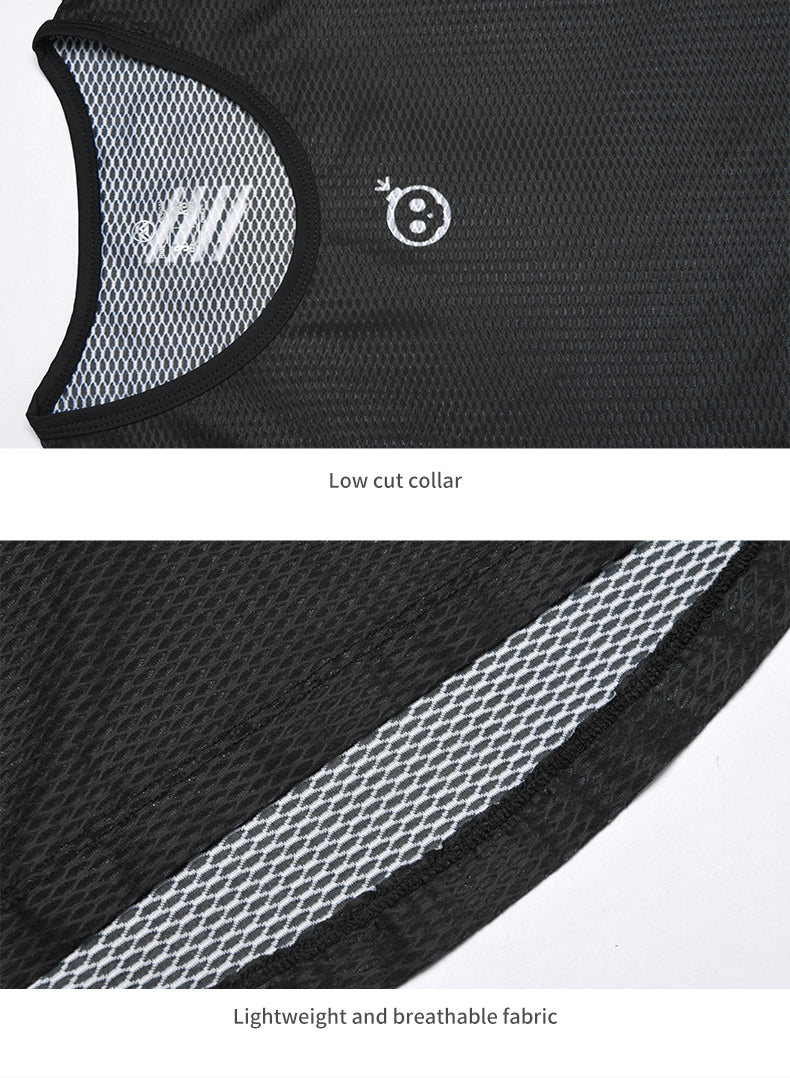 SKULL MONTON BLACK CYCLING BASE LAYER 2023