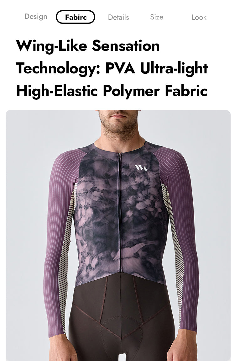 VALORE MONTON MENS LONG SLEEVE JERSEY MOTION PURPLE