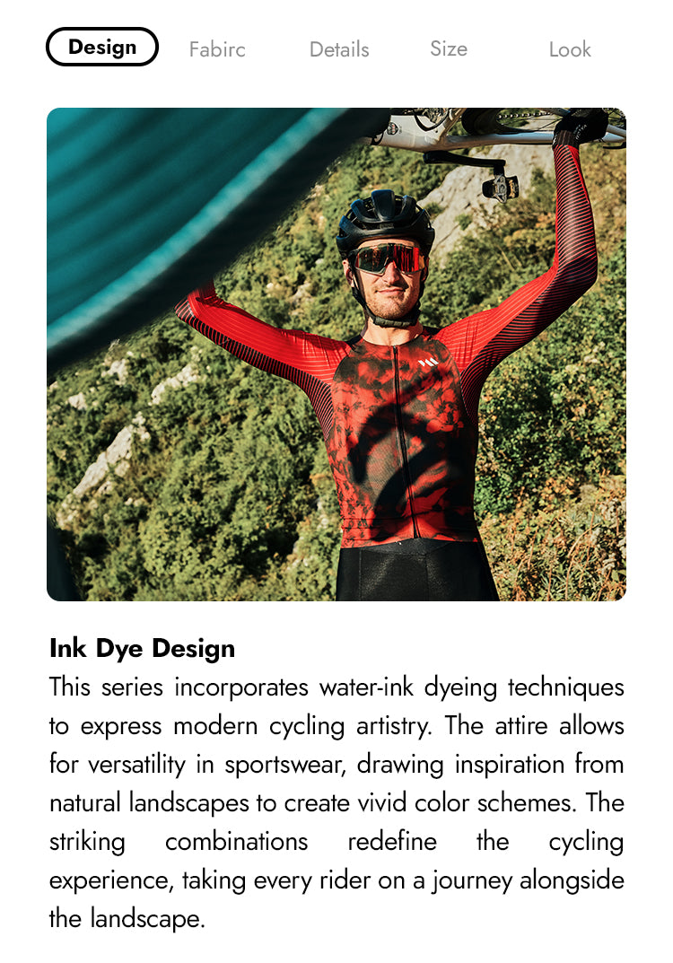 VALORE MONTON MENS LONG SLEEVE JERSEY MOTION RED