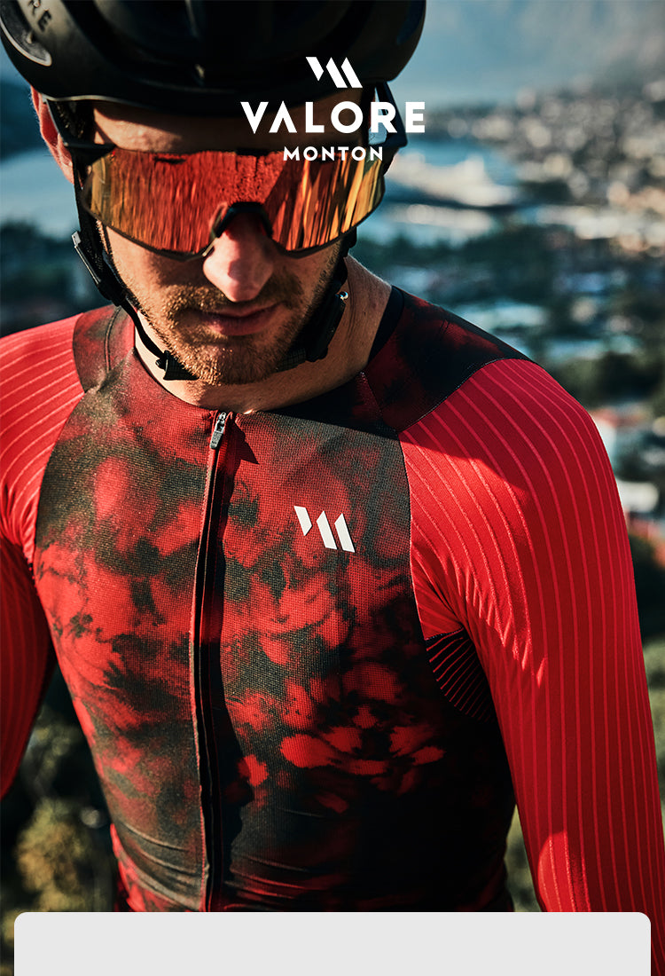 VALORE MONTON MENS LONG SLEEVE JERSEY MOTION RED