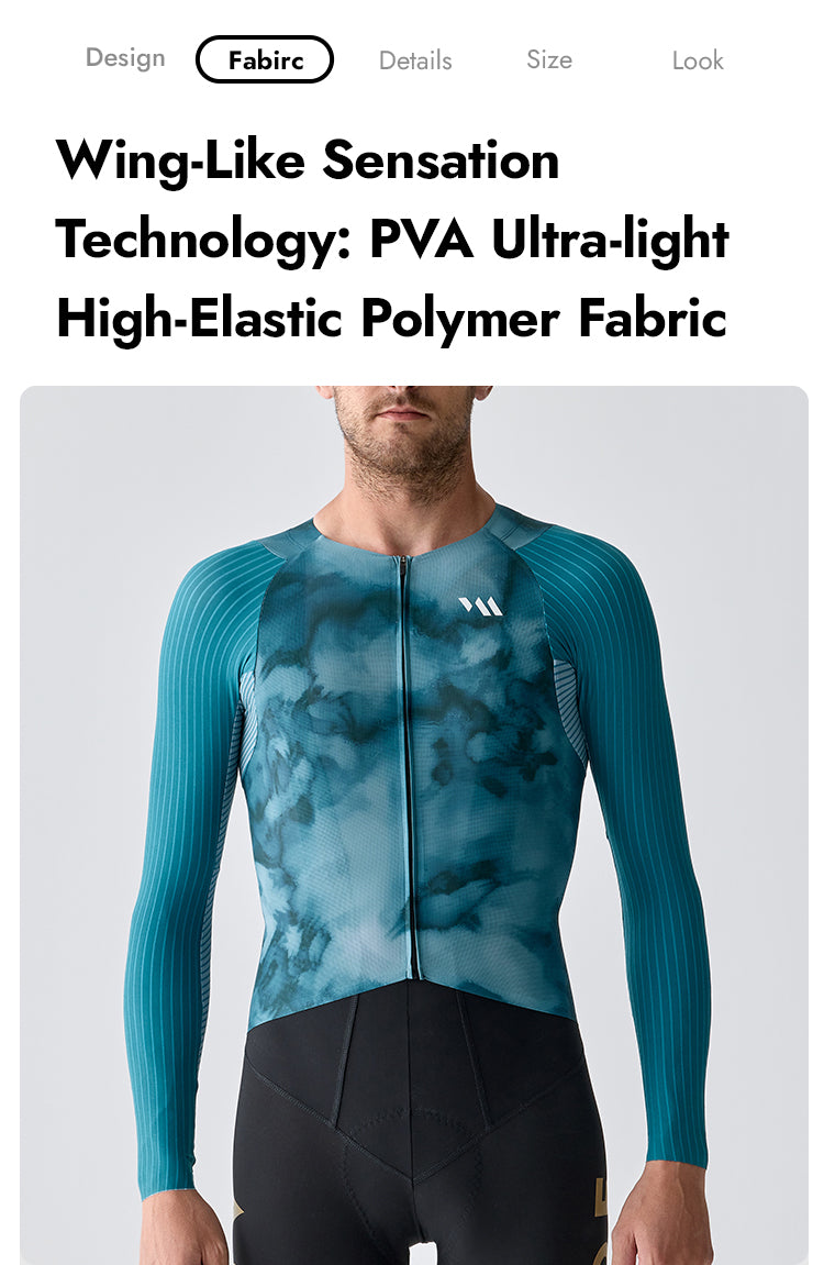 VALORE MONTON MENS LONG SLEEVE JERSEY MOTION WHITE