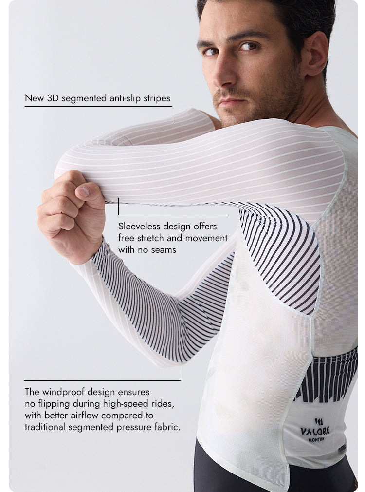 VALORE MONTON MENS LONG SLEEVE JERSEY MOTION WHITE