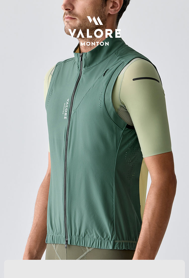 VALORE KIRI WINDPROOF VEST GREY TEAL