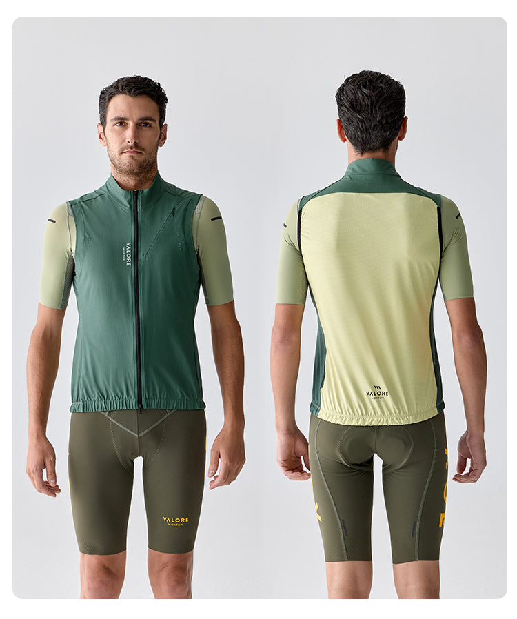 VALORE KIRI WINDPROOF VEST GREY TEAL