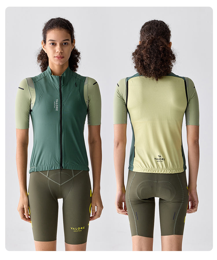 VALORE KIRI WINDPROOF VEST GREY TEAL