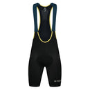 MENS CYCLING BIB SHORTS URBAN+ TRAVELER BLACK