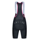 WOMENS CYCLING BIB SHORTS URBAN+ TRAVELER GRAY