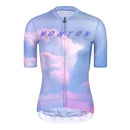 WOMENS CYCLING JERSEY URBAN+ EVENINGGLOW PURPLE