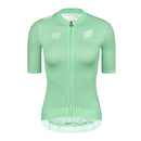 SKULL MONTON WOMENS CYCLING JERSEY SATURDAY III FERN GREEN