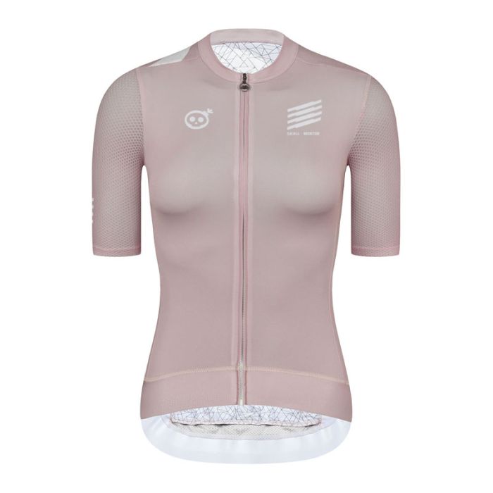 SKULL MONTON WOMENS CYCLING JERSEY HOLIDAY III LOTUS