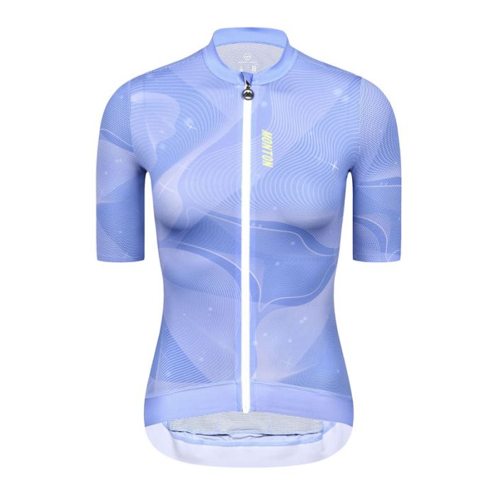 WOMENS CYCLING JERSEY URBAN+ POLESTAR BLUE BELL