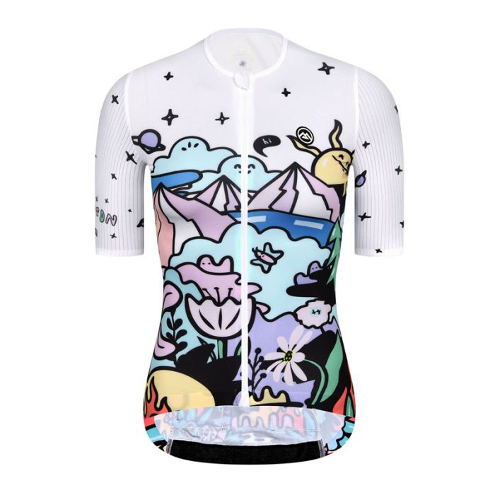 WOMENS CYCLING JERSEY LIFESTYLE HPYGARDEN