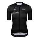 SKULL MONTON WOMENS CYCLING JERSEY THUNDER BLACK