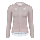 SKULL MONTON WOMENS LONG SLEEVE CYCLING JERSEY HOLIDAY III LOTUS PINK