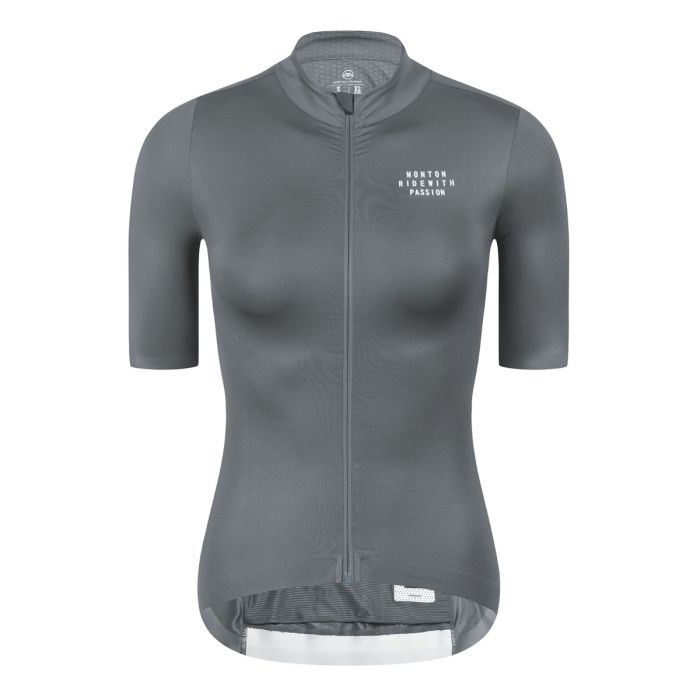 WOMENS CYCLING JERSEY PRO OBAKE GRAY