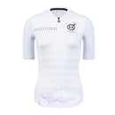 SKULL MONTON WOMENS SHORT SLEEVE CYCLING JERSEY AMPM WHITE