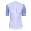 WOMENS SHORT SLEEVE CYCLING JERSEY URBAN CHECHEN LAVENDER