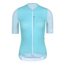 WOMENS SHORT SLEEVE CYCLING JERSEY URBAN CHECHEN DARKTURQUOISE