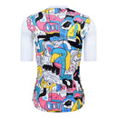 MENS CYCLING JERSEY LIFESTYLE CARTOONFACES