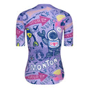 WOMENS CYCLING JERSEY LIFESTYLE ROBERTS PURPLE