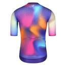 SKULL MONTON MENS CYCLING JERSEY NORTHERNLIGHTS BLUE PURPLE