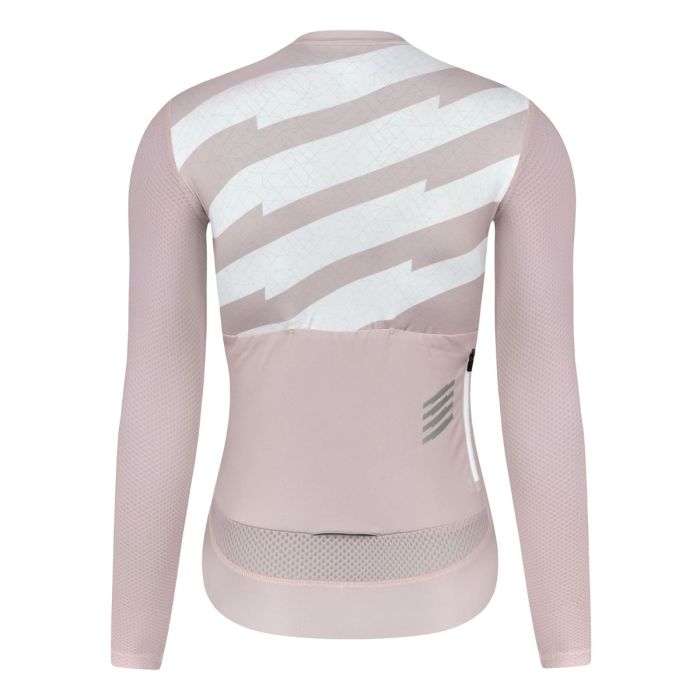 SKULL MONTON WOMENS LONG SLEEVE CYCLING JERSEY HOLIDAY III LOTUS PINK