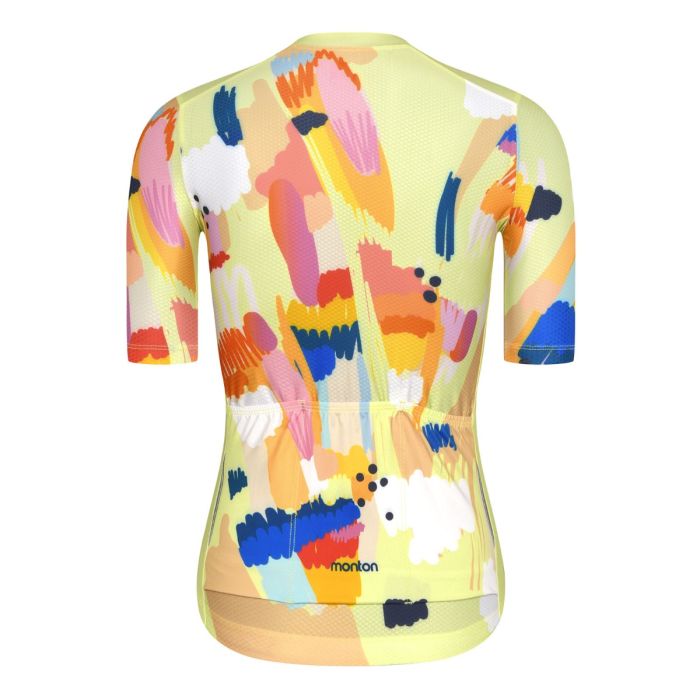 WOMENS CYCLING JERSEY LIFESTYLE MOP YELLOW