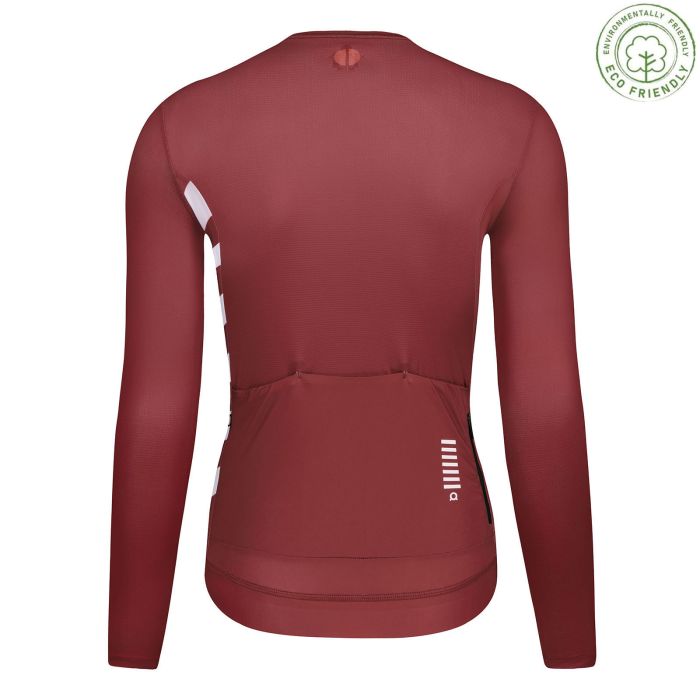 SKULL MONTON LONG SLEEVE CYCLING JERSEY WOMENS SUNDAY II RED