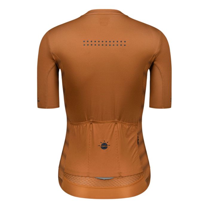 SKULL MONTON WOMENS SHORT SLEEVE CYCLING JERSEY 06AM BROWN