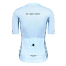 SKULL MONTON WOMENS SHORT SLEEVE CYCLING JERSEY 11AM LIGHT BLUE