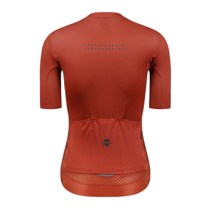 SKULL MONTON WOMENS SHORT SLEEVE CYCLING JERSEY 05PM RED