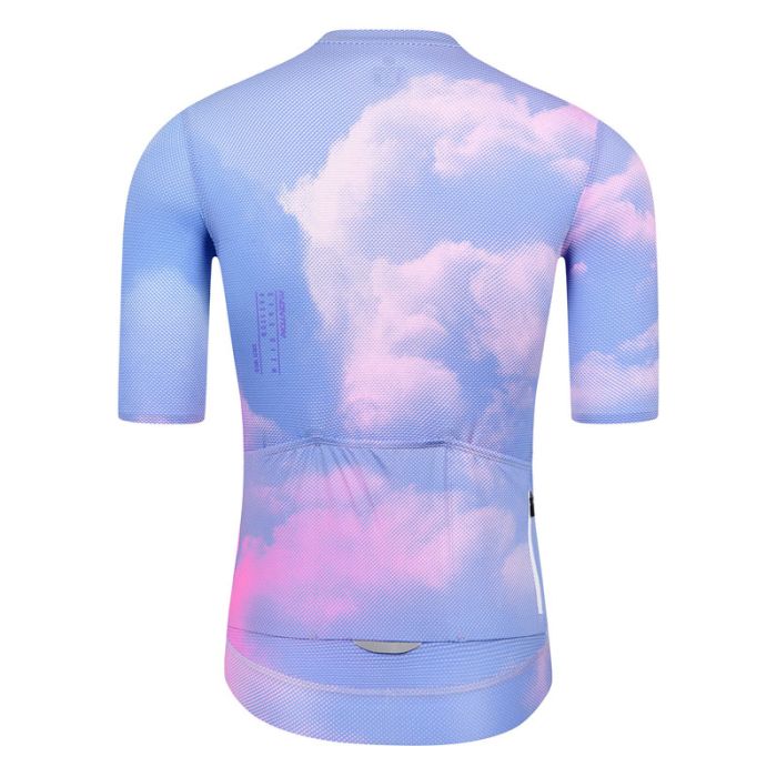 MENS CYCLING JERSEY URBAN+ EVENINGGLOW PURPLE