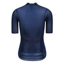 WOMENS SHORT SLEEVE CYCLING JERSEY PRO CARBONFIBER BLUE