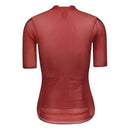 WOMENS SHORT SLEEVE CYCLING JERSEY PRO CARBONFIBER RED