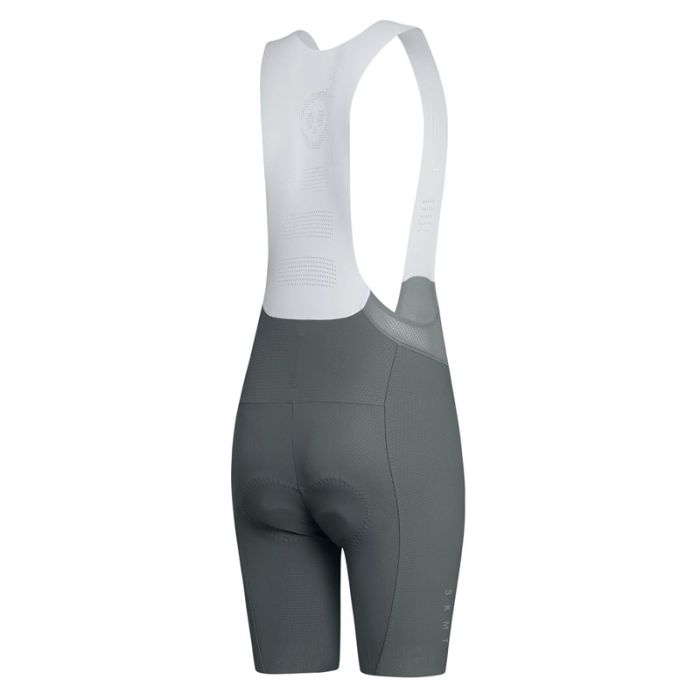 SKULL MONTON WOMENS BIB SHORTS MINIMA SLATE GRAY / GRAY GREEN