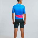 SKULL MONTON MENS CYCLING JERSEY NORTHERNLIGHTS BLUE PINK