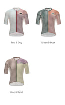 SHORT SLEEVE JERSEY MENS – V MOTIVA – GREEN & RUST