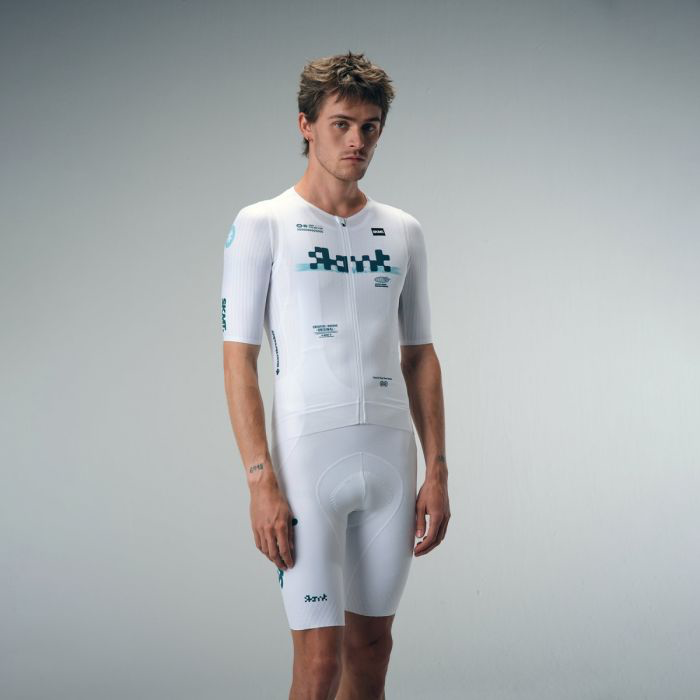 MENS JERSEY FLUX BLOCK - CHALK WHITE