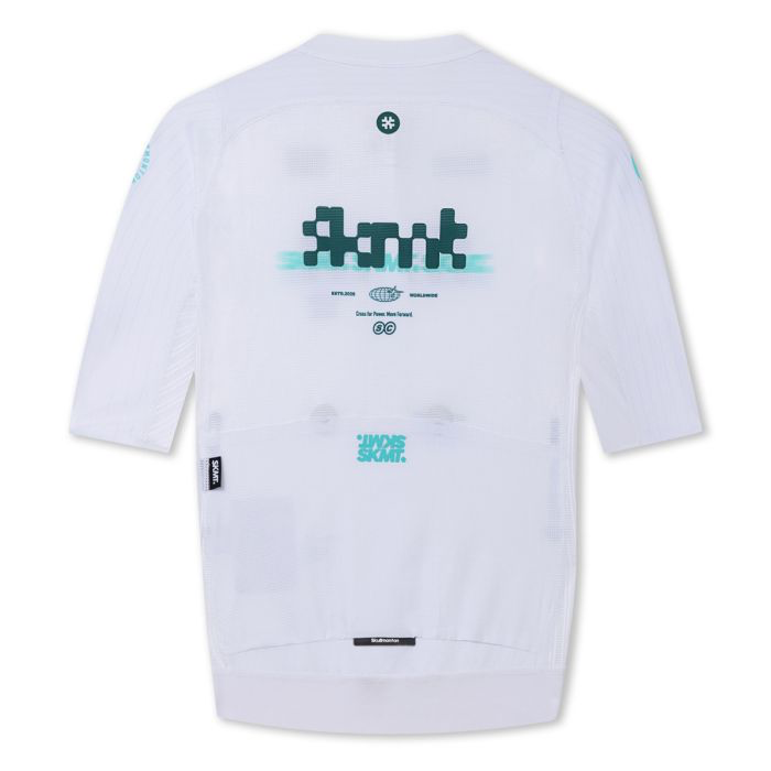 MENS JERSEY FLUX BLOCK - CHALK WHITE