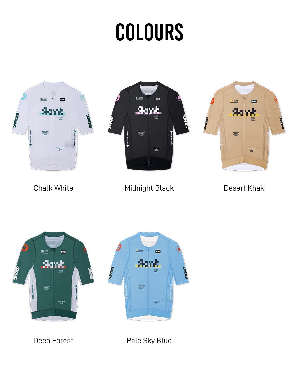 MENS JERSEY FLUX BLOCK - DEEP FOREST