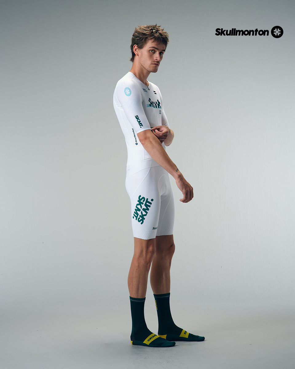 MENS JERSEY FLUX BLOCK - CHALK WHITE